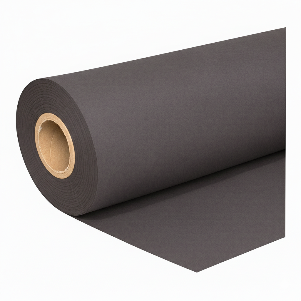 Flanel 260 cm · koffie (6500) · rol 50m