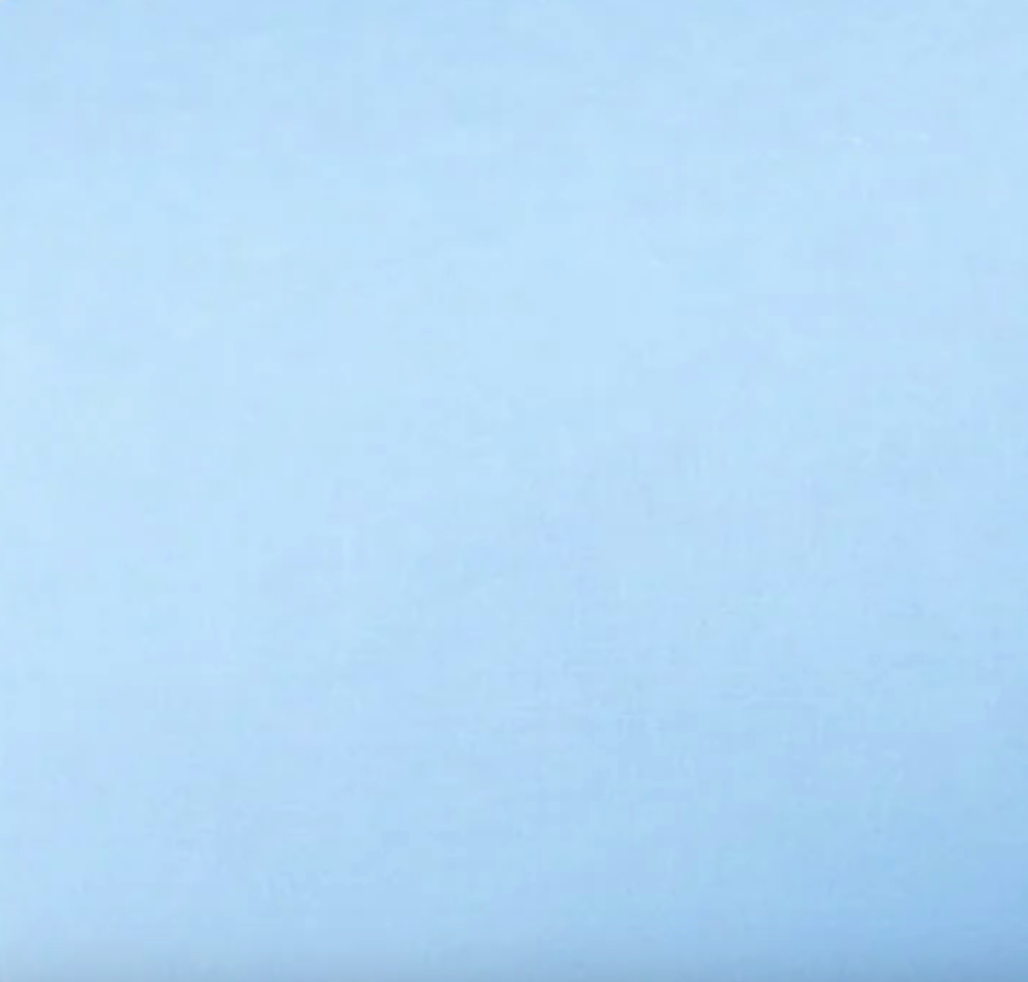 Kleur sample - flanel - lichtblauw (5100)