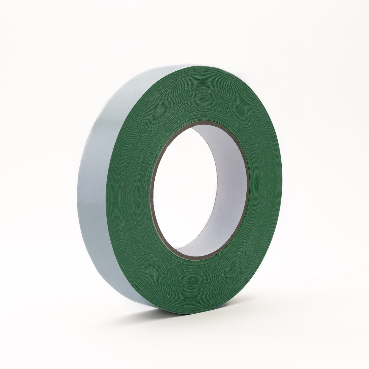 MegaTape 410 Dubbelzijdige verwijderbare expotape 25 m op rol 25 mm groen voor events, theater en beurzen