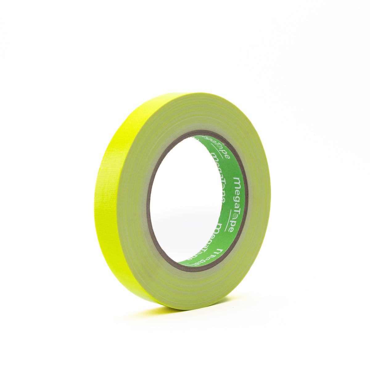 MegaTape UT70 · fluor gaffa tape · 25 m op rol · 19 mm · geel - Megatape UT70 - 3BUTE
