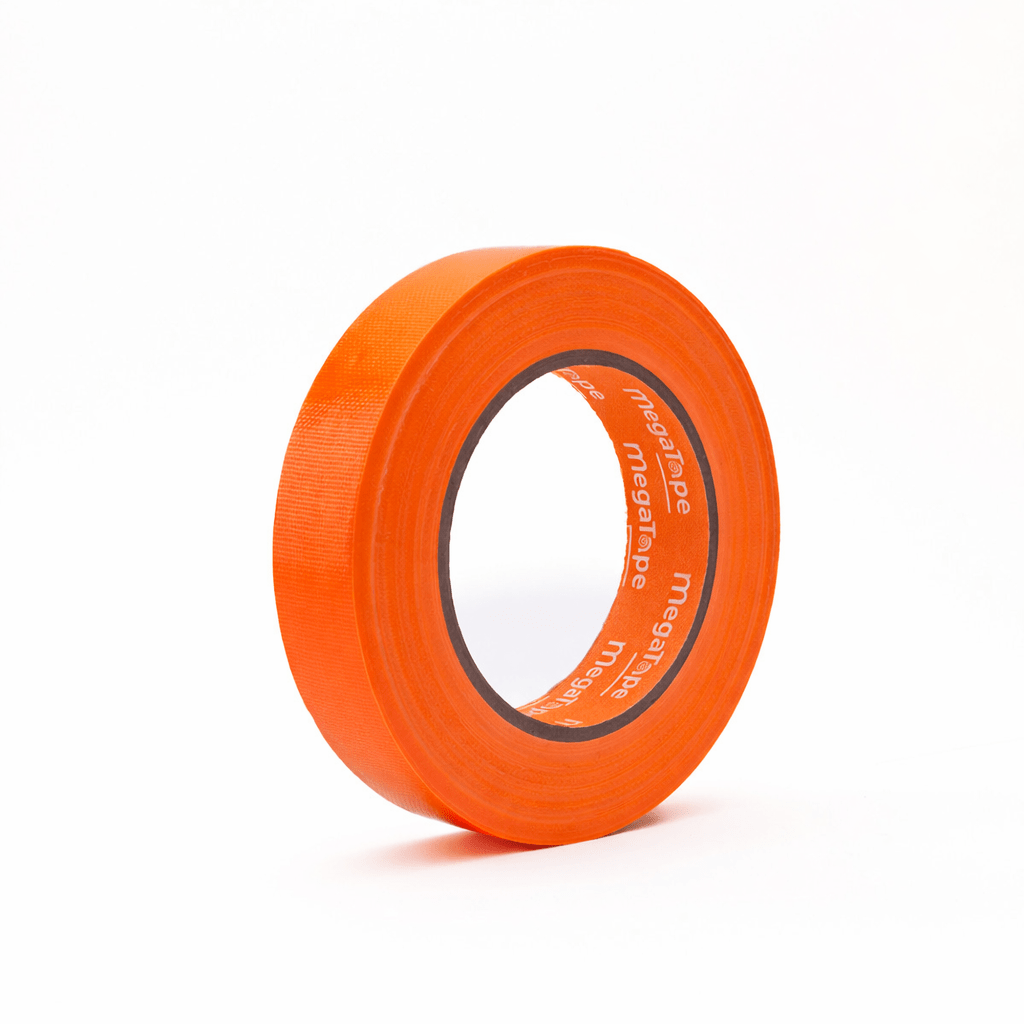 MegaTape UT70 · fluor gaffa tape · 25 m op rol · 50 mm · oranje - Megatape UT70 - 3BUTE