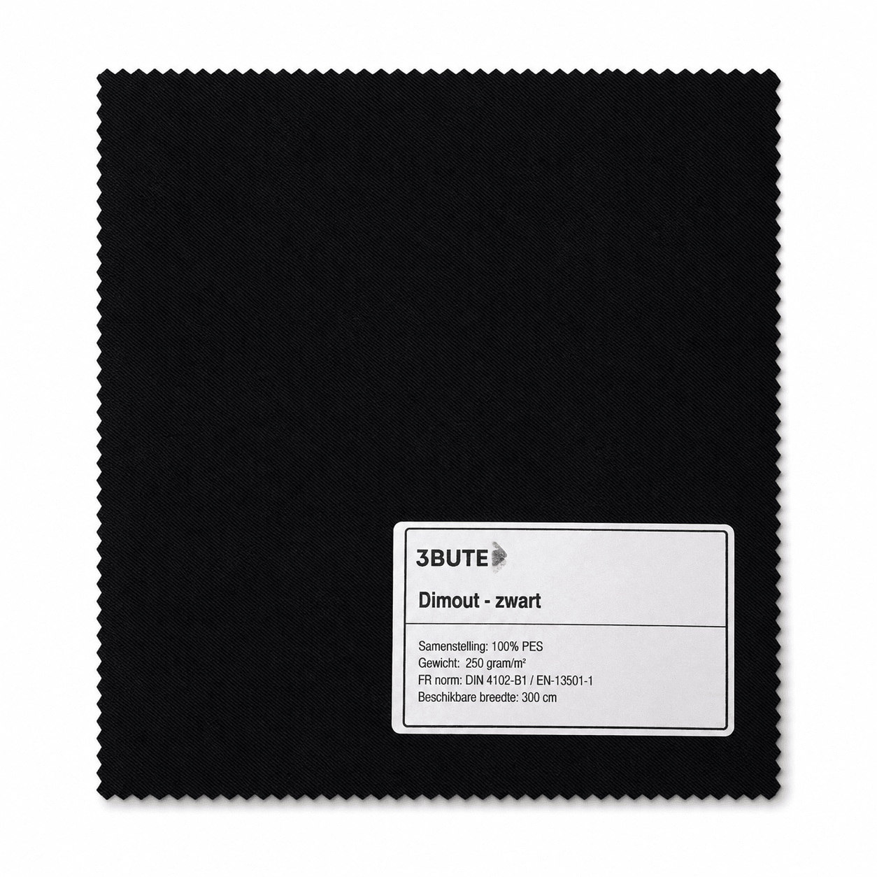 Sample · Dimout - Zwart - sample - 3BUTE