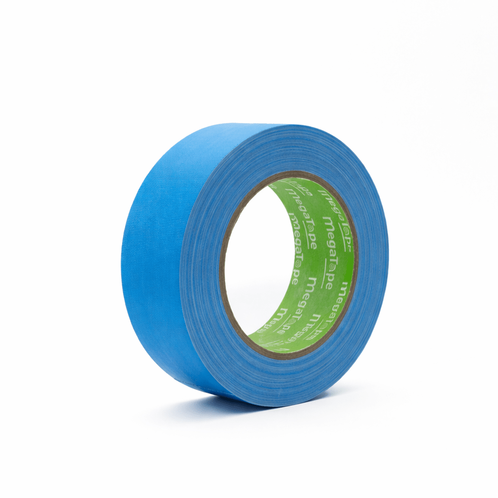 MegaTape UT120 · beschrijfbare · fluor gaffa tape · 25 mm x 25 m · Blauw - Megatape UT120 - 3BUTE