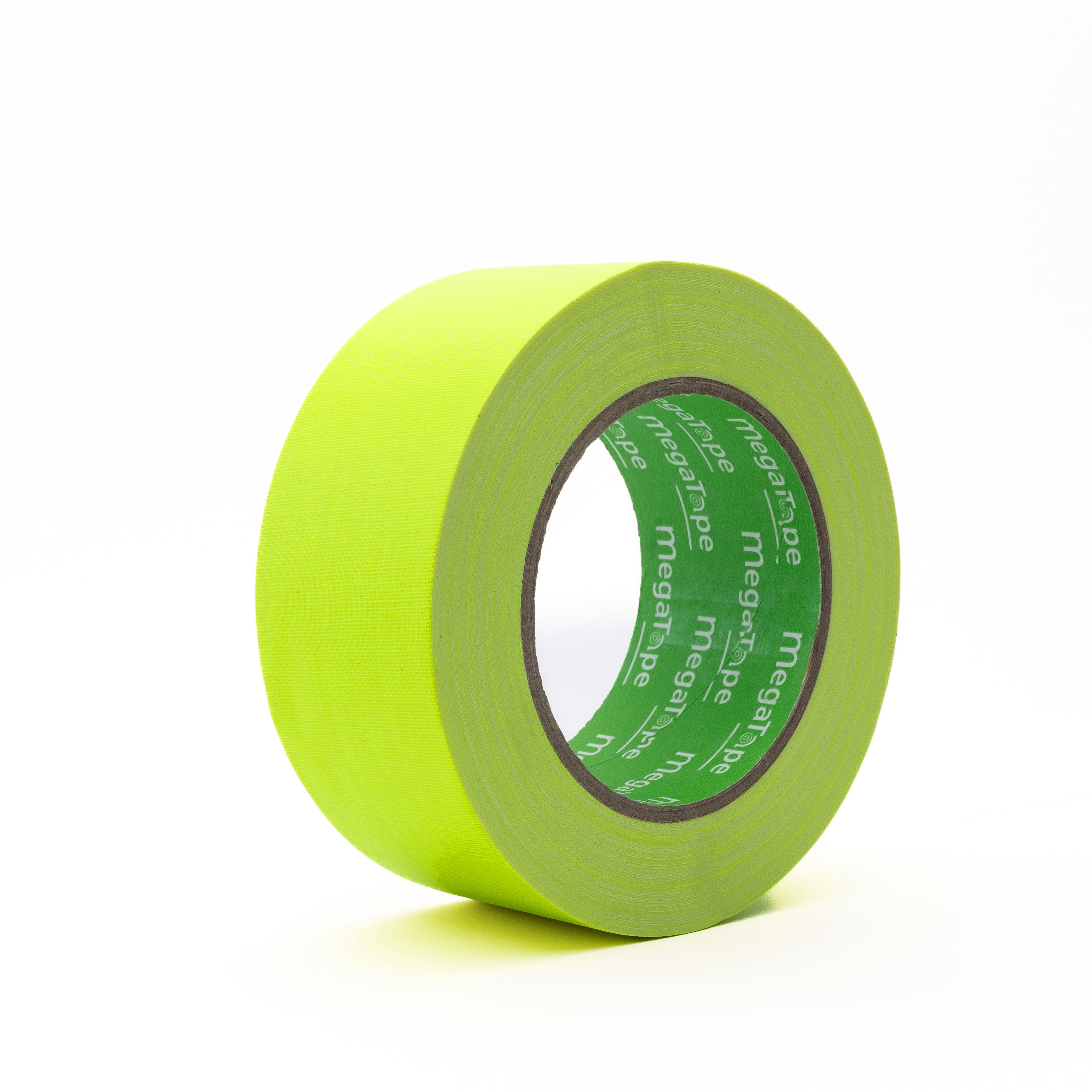 12x MegaTape UT120 · beschrijfbare · fluor gaffa tape · 50 mm x 25 m · Geel