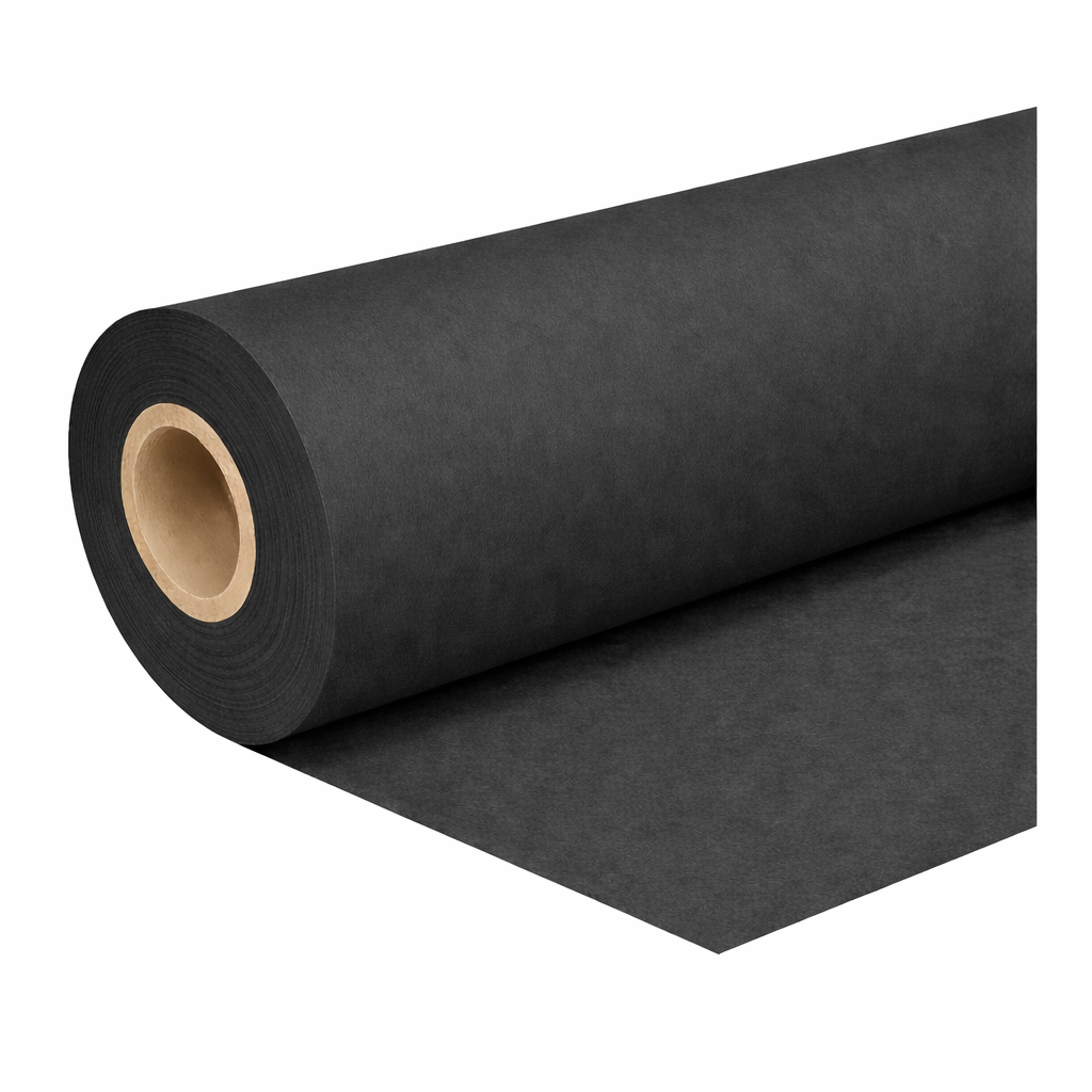 brandwerend Flanel 260 cm donkergrijs (9800) rol 50m voor events, theater en beurzen