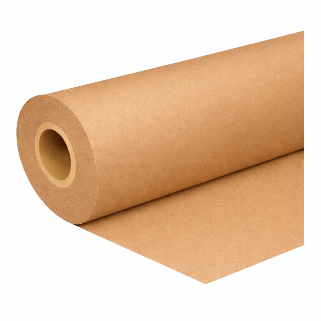 brandwerend Flanel 260 cm leembruin (6596) rol 50m voor events, theater en beurzen