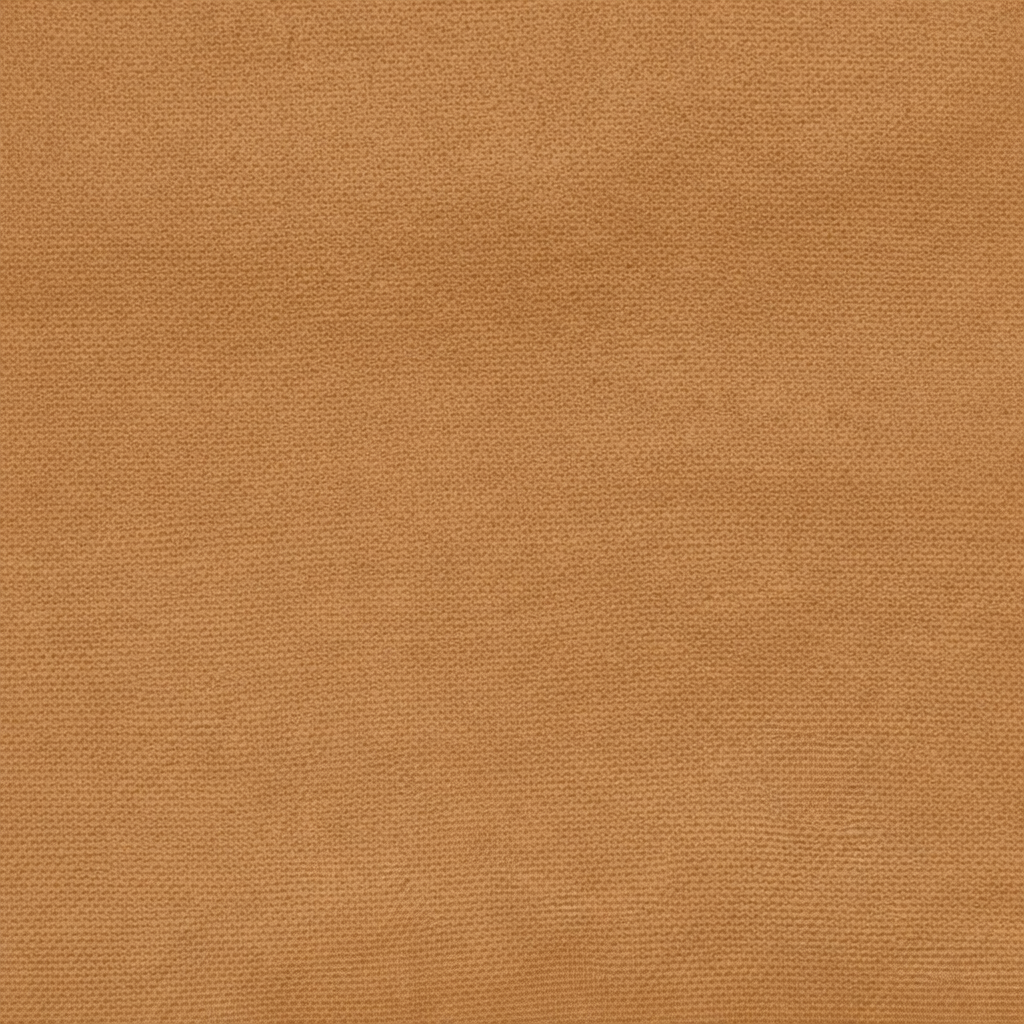 kleurstaal van brandwerend Flanel 260 cm leembruin (6596) rol 50m voor events, theater en beurzen