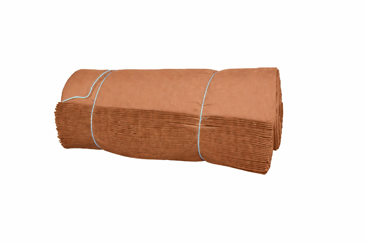 brandwerend Flanel 300 cm leembruin (6596) baal 60m voor events, theater en beurzen