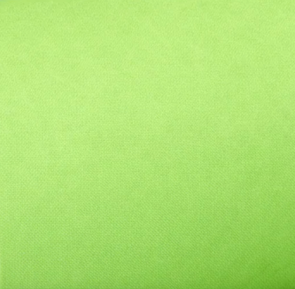 Kleur sample - flanel - lichtgroen (6514)