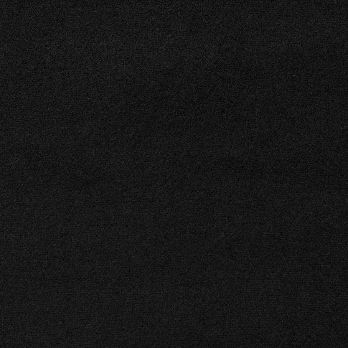 kleurstaal van  brandwerend Flanel 300 cm zwart (9300) baal 60m voor events, theater en beurzen