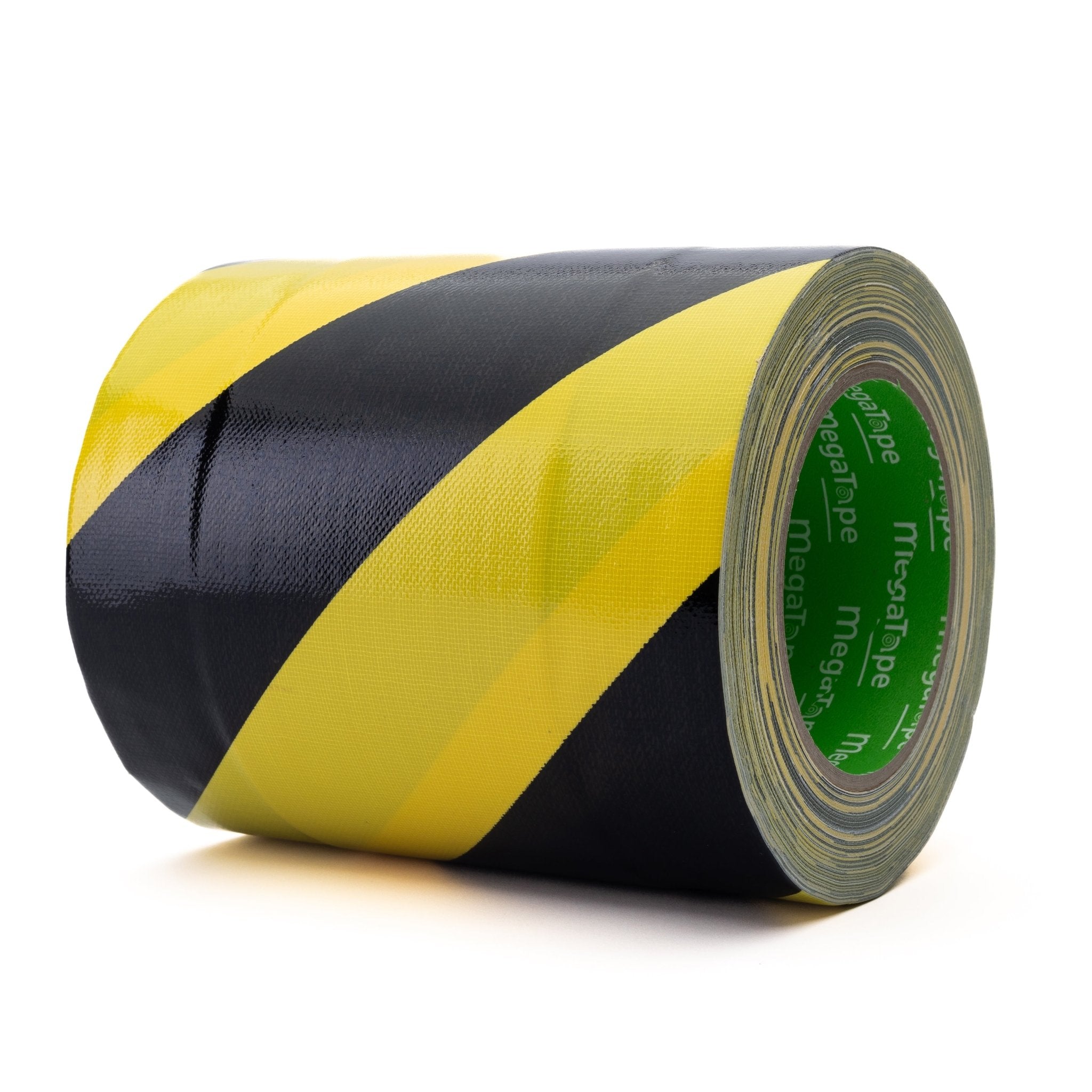 4x Megatape 950 Tunnel tape 150 mm x 25 mtr Zwart/Geel - Megatape 950 - tunneltape - 3BUTE