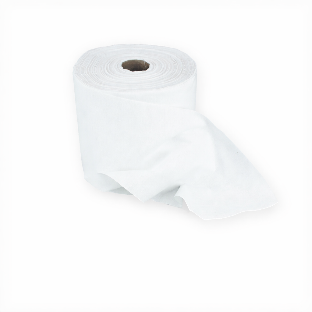 Premium flanel · 20 cm · wit (0301) · rol 60m